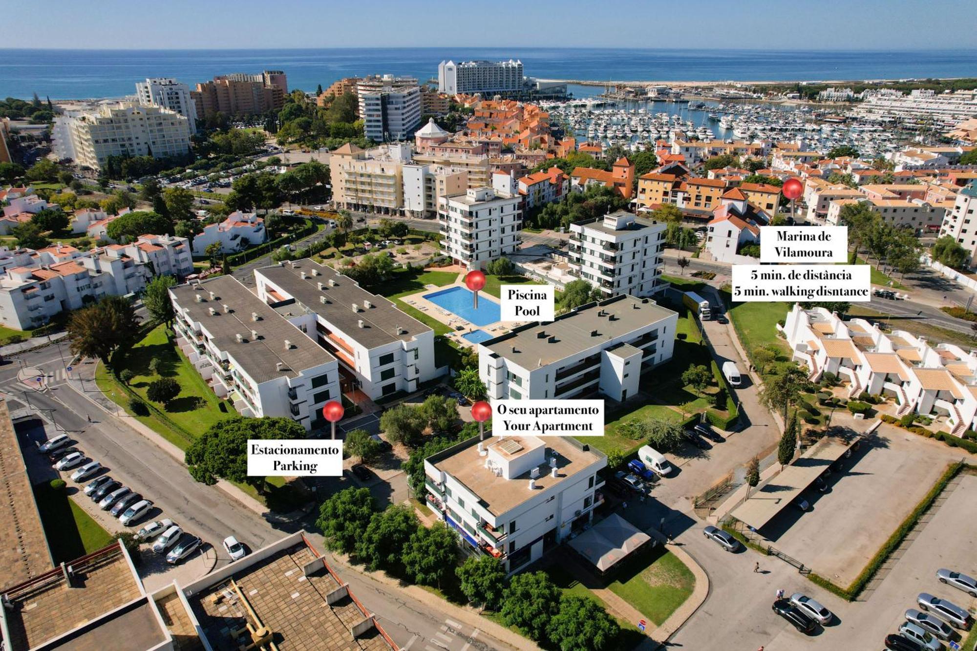 Centralgarve - Elegant And Cosy Studio In The Heart Of Vilamoura - Aldeia Do Mar T0 Экстерьер фото